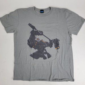 Rare Blizzard Overwatch Reinhardt Men's T-Shirt Large